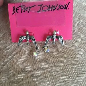 Betsey Johnson Sparrow Studs